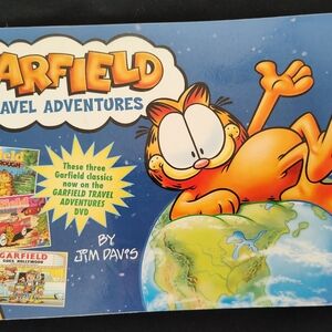 Garfield Travel Adventures Book Orange Garfield